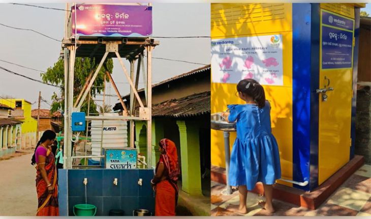 ସୁନ୍ଦରଗଡ ଏବଂ ଝାରସୁଗୁଡ଼ାରେ ଗ୍ରାମୀଣ ୱାଶ ଭିତ୍ତିଭୂମିକୁ ପ୍ରୋତ୍ସାହନ ଦେଉଛି ବେଦାନ୍ତ ଆଲୁମିନିୟମର ପ୍ରକଳ୍ପ ‘ନିର୍ମଳ’ 