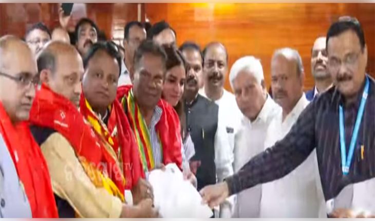 ରାଜ୍ୟସଭା ପାଇଁ ନାମାଙ୍କନ ଭରିଲେ ବିଜେପି ପ୍ରାର୍ଥୀ ମନମୋହନ ଓ ସୁଜିତ କୁମାର, ସ୍ଵାଧୀନରେ ଲଢିବେ ଦିଲ୍ଲୀପ