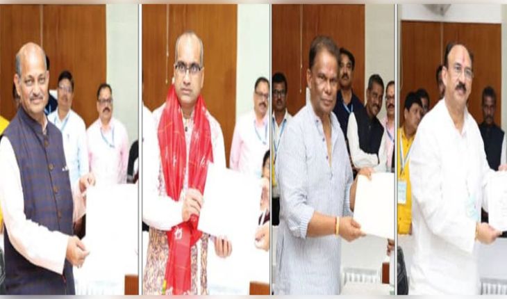 ରାଜ୍ୟସଭା ନିର୍ବାଚନ: ମନମୋହନ, ସୁଜିତ୍‌, ସଂତୃପ୍ତଙ୍କ ସହଜ ବିଜୟ; ଦିଲ୍ଲୀପଙ୍କୁ ଜିତାଇଲା ୧୧ ବିଧାୟକଙ୍କ କ୍ରସ ଭୋଟିଂ