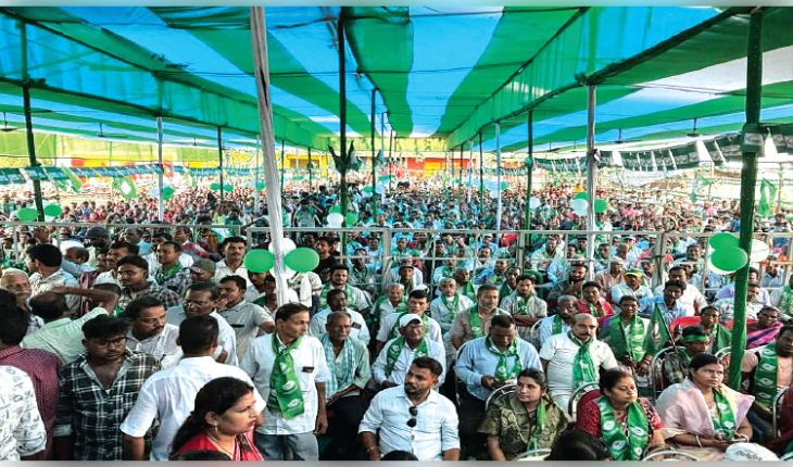 ବସ୍ତାରେ ବିଜେଡିର ଶକ୍ତି ପ୍ରଦର୍ଶନ: ରବୀନ୍ଦ୍ର ଓ ସୁବାସିନୀଙ୍କ ବିନା ତୃଣମୂଳ ସଂଗଠନରେ ପଡ଼ିନି ଫରକ