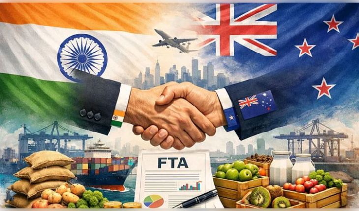 ଭାରତ ଏବଂ ନ୍ୟୁଜିଲ୍ୟାଣ୍ଡ ମଧ୍ୟରେ ଐତିହାସିକ ମୁକ୍ତ ବାଣିଜ୍ୟ ଚୁକ୍ତି ସ୍ୱାକ୍ଷରିତ: ଭାରତୀୟ ରପ୍ତାନି ଉପରେ ରହିବନି ଶୁଳ୍କ