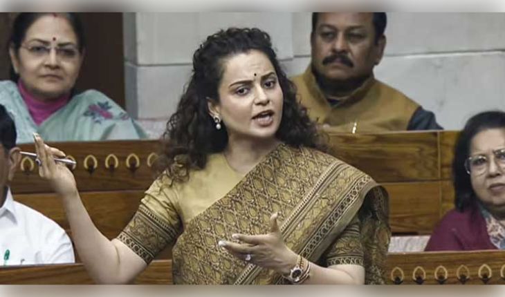 ମହିଳା ସଂରକ୍ଷଣ ବିଲ୍: ଲୋକସଭାରେ ପିଏମ୍ ମୋଦୀଙ୍କୁ ପ୍ରଶଂସା କଲେ କଙ୍ଗନା ରଣାୱତ, କଂଗ୍ରେସକୁ କଲେ ଟାର୍ଗେଟ୍