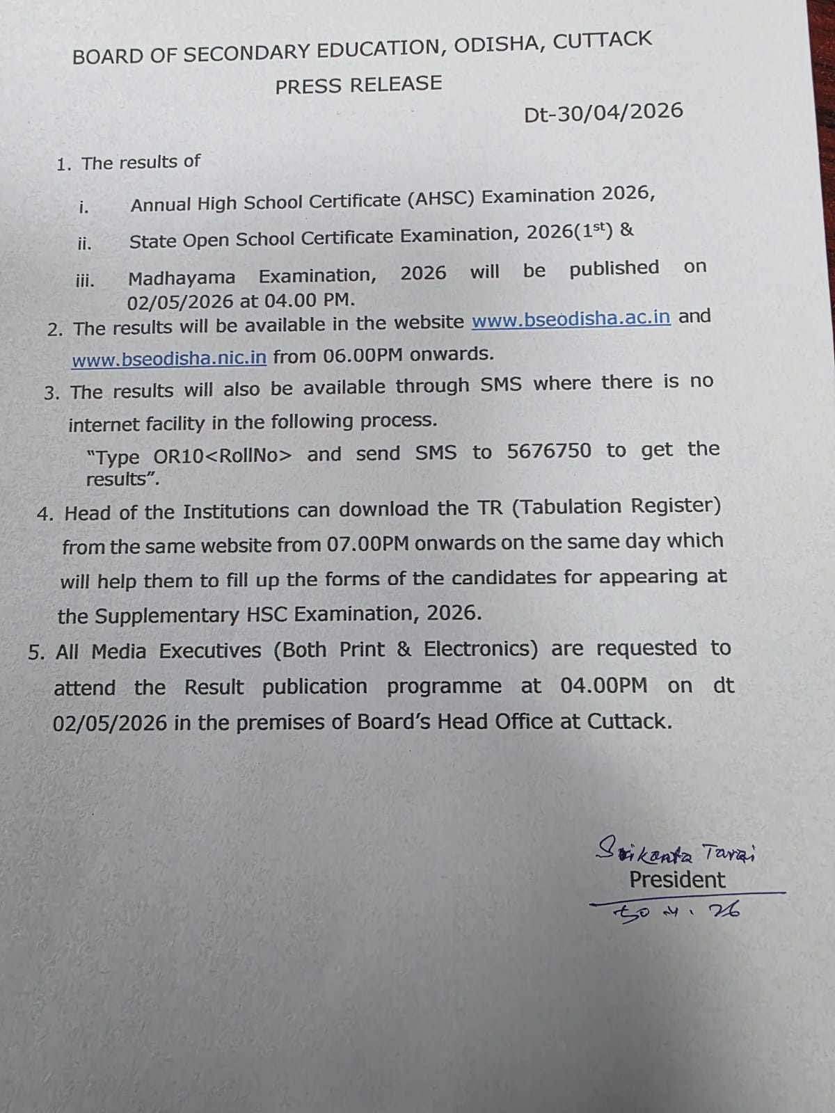 odisha-matric-10th-board-results-may-2-bse-odisha