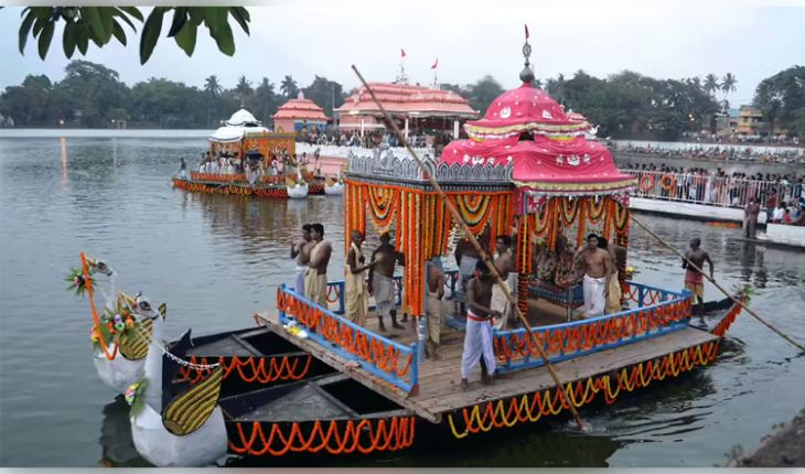 ମହାପ୍ରଭୁଙ୍କ ଚନ୍ଦନଯାତ୍ରା ପାଇଁ ପ୍ରସ୍ତୁତି ଆରମ୍ଭ; ନରେନ୍ଦ୍ର ପୁଷ୍କରିଣୀରୁ ବାହାରିଲା ବୁଡିରହିଥିବା ୫ଟି ଡଙ୍ଗା