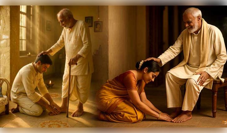 ସନାତନ ଧର୍ମରେ ଡାହାଣ ହାତରେ କାହିଁକି ଦିଆଯାଏ ଆଶୀର୍ବାଦ? ଜାଣନ୍ତୁ ଏହା ପଛର ଆଧ୍ୟାତ୍ମିକ ଏବଂ ବୈଜ୍ଞାନିକ କାରଣ