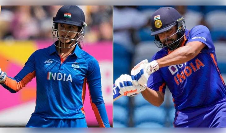 ସ୍ମୃତି ମନ୍ଧାନା ରଚିଲେ ଇତିହାସ, ଭାଙ୍ଗିଲେ ରୋହିତ ଶର୍ମାଙ୍କ ଟି-୨୦ ରେକର୍ଡ