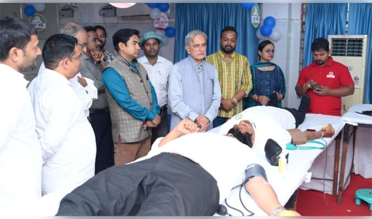 ସୁସ୍ଥ ଓଡ଼ଶା ଗଠନ କରିବା ଲକ୍ଷରେ 'ଯୁବ ଶକ୍ତି' ଟ୍ରଷ୍ଟ ପକ୍ଷରୁ ରକ୍ତଦାନ ଶିବିର ଆୟୋଜିତ