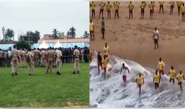 ବିଶ୍ୱପ୍ରସିଦ୍ଧ ଘୋଷଯାତ୍ରାରେ ଶୃଙ୍ଖଳିତ ରଥଟଣା ଓ ପର୍ଯ୍ୟଟକଙ୍କ ସୁରକ୍ଷା ପାଇଁ ପୁରୀରେ ପୋଲିସ ବିଭାଗ ଏବଂ ଲାଇଫଗାର୍ଡଙ୍କ ମକ୍ ଡ୍ରିଲ୍