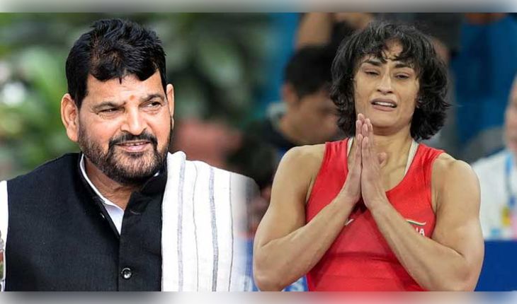 ବ୍ରିଜଭୂଷଣଙ୍କୁ କ୍ଲିନ୍ ଚିଟ୍ ମିଳିବା ପରେ ଭାବପ୍ରବଣ ହେଲେ ବିନେଶ ଫୋଗାଟ, କହିଲେ- 'ପୁରା ସିଷ୍ଟମ୍ ତାଙ୍କୁ ସୁରକ୍ଷା ଦେଉଛି'