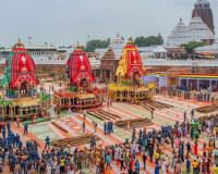 ରଥଯାତ୍ରା ନୀତିକାନ୍ତି ପାଇଁ ପୁରୀ ଶ୍ରୀମନ୍ଦିରରେ ପହଞ୍ଚିଲା ୩୮୦ କେଜି ‘ବାସୁଙ୍ଗା ପାଟ’ 