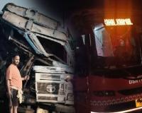 OSRTC ବସ ଓ ଟ୍ରକ ମଧ୍ୟରେ ମୁହାଁମୁହିଁ ଧକ୍କା, ୪ ଗୁରୁତର