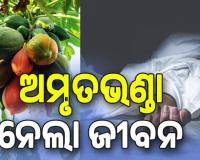 ଅମୃତଭଣ୍ଡା ତୋଳିବା ହେଲା କାଳ, ଚାଲିଗଲା ଜଣେ ମହିଳାଙ୍କ ଜୀବନ...