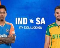 ଆଜି ଭାରତ ଓ ଦକ୍ଷିଣ ଆଫ୍ରିକା ଚତୁର୍ଥ ଟି-୨୦, ସିରିଜ କବ୍‌ଜା ଲକ୍ଷ୍ୟରେ ସୂର୍ଯ୍ୟ ସେନା...