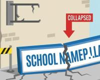 ବିଦ୍ୟାଳୟର ନାମଫଳକ ଖସି ତୃତୀୟ ଶ୍ରେଣୀ ଛାତ୍ରଙ୍କ ମୃତ୍ୟୁ, ପ୍ରଥମ ଶ୍ରେଣୀ ଛାତ୍ର ଗୁରୁତର...