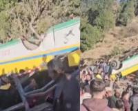 ହିମାଚଳ ପ୍ରଦେଶରେ ମର୍ମନ୍ତୁଦ ସଡ଼କ ଦୁର୍ଘଟଣା: ଘାଟିରୁ ତଳକୁ ଖସିଲା ବସ୍‌, ୮ ମୃତ