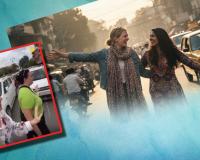 ଭାରତୀୟ ଷ୍ଟାଇଲରେ ରାସ୍ତା ପାର ହେଲେ ରୁଷୀୟ ଯୁବତୀ, ଭାଇରାଲ ହେଲା ଭିଡିଓ