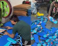 Viral Video: ହୱାଇ ଚପଲ କିପରି ତିଆରି ହୁଏ ଜାଣନ୍ତି କି? ସୋସିଆଲ ମିଡିଆରେ ଭାଇରାଲ ହେଉଛି ଏହି ମେକିଂ ଭିଡିଓ