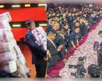 ବସ୍ ହେଲେ ଏମିତି! ଟେବୁଲ୍ ଉପରେ ବିଛାଇଦେଲେ କୋଟି କୋଟି ଟଙ୍କା, କର୍ମଚାରୀଙ୍କୁ କହିଲେ- ‘ଯେତିକି ଗଣିବ ସେତିକି ତୁମର’