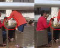 ପୁଣି ମହାପ୍ରସାଦକୁ ଘୋର ଅସମ୍ମାନ: ଗୋଡ଼ରେ ଚପଲ ପିନ୍ଧି ଡାଇନିଂ ଟେବୁଲରେ ବସି ଖାଇଲେ ପର୍ଯ୍ୟଟକ; ଭିଡିଓ ଭାଇରାଲ