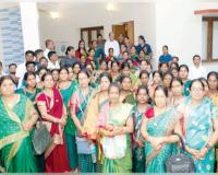 ବିରୋଧୀ ଦଳ ନେତା ନବୀନ ପଟ୍ଟନାୟକଙ୍କୁ ଭେଟିଲେ ବ୍ୟାସନଗର ମ୍ୟୁନିସିପାଲିଟିର ମିଶନ ଶକ୍ତି ମା’