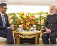 AI ସମ୍ମିଳନୀରେ ପିଏମ ମୋଦୀ ଓ ସୁନ୍ଦର ପିଚାଇଙ୍କ ଭେଟ: ଭାରତ-ଗୁଗୁଲ୍ AI ଭାଗୀଦାରୀ ନେଇ ବଡ଼ ଆଲୋଚନା