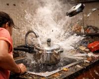 ଟ୍ୟାପ୍ ତଳେ ଗରମ ପ୍ରେସର କୁକର ରଖୁଛନ୍ତି କି? ସାବଧାନ! ହୋଇପାରେ ବଡ଼ ବିପଦ, ଦେଖନ୍ତୁ ଭିଡ଼ିଓ