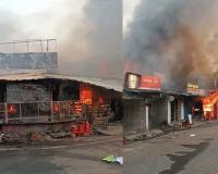 ଅନୁଗୁଳ ବନ୍ତଳା ଛକରେ ଭୟାବହ ଅଗ୍ନିକାଣ୍ଡ: ଜଳିଗଲା ଜଳଖିଆ ଦୋକାନ