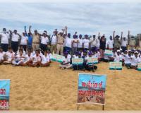 ଚିଲିକା ବନ୍ୟପ୍ରାଣୀ ବନଖଣ୍ଡ ପକ୍ଷରୁ ପ୍ଲାଷ୍ଟିକ ମୁକ୍ତ ଅଭିଯାନ