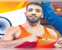 ଭାରତର ନୂଆ 'ରେସଲିଂ କିଙ୍ଗ୍': ହରିୟାଣାର ଇମଲୋଟା ଗାଁର ସୁଜିତ କଲକଲଙ୍କ କମାଲ