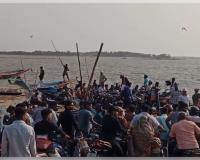 ସାତପଡ଼ା-ଜହ୍ନିକୁଦା ଘାଟରେ ଭଡ଼ା ବୃଦ୍ଧିକୁ ନେଇ ଉତ୍ତେଜନା: ଯାତ୍ରୀ ଓ ଡଙ୍ଗା ମାଲିକ ମୁହାଁମୁହିଁ