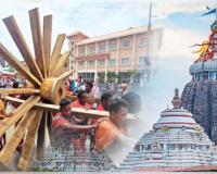 ଚଳଚଞ୍ଚଳ ରଥଖଳା: ତିନିରଥର ୧୦ ଚକ ନିର୍ମାଣ ଶେଷ, ରଥ ନିର୍ମାଣ ତଦାରଖ କଲେ କମିଟି ସଦସ୍ୟ