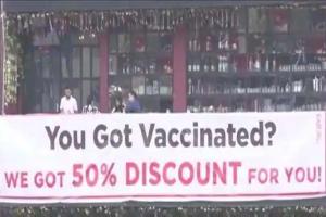 ରେସ୍ତୋରାଁ ଓ ପବରେ ଗ୍ରହାକଙ୍କ ପାଇଁ ନିଆରା ସ୍କିମ୍: ପ୍ରଥମ ଡୋଜ ଟିକା ନେଇଥିଲେ ୨୫%, ୨ଟି ଡୋଜ୍ ନେଇଥିଲେ ୫୦% ରିହାତି