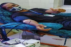 ରକ୍ତଦାନ ପାଇଁ ବର୍ଷାରେ ଭିଜି ଭିଜି ୮୫ କିମି ଗଲେ ତିନି ସ୍ବେଛାସେବୀ, ହସ୍ପିଟାଲ୍ ବାରଣ୍ଡାରେ ରାତି କାଟିଲେ