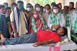 ଓଡ଼ିଶା ମୋ ପରିବାର-ଜୀବନବିନ୍ଦୁ ରକ୍ତଦାନ ଶିବିରରୁ ୭୦୦ ୟୁନିଟ୍ ରକ୍ତ ସଂଗୃହୀତ