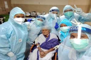 କରୋନାକୁ ହରାଇଲେ ୯୭ ବର୍ଷ ବୟସ୍କା ବୃଦ୍ଧା