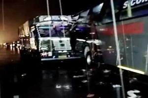 ରାସ୍ତାରେ ଶୋଇଥିବା ଶ୍ରମିକମାନଙ୍କ ଉପରେ ଟ୍ରକ୍ ଚଢି ଯାଇ 18 ଜଣଙ୍କର ମୃତ୍ୟୁ