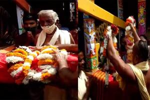 ଶ୍ରୀମନ୍ଦିରରୁ ତିନି ରଥକୁ ବିଜେ ହେଲା ଆଜ୍ଞାମାଳ