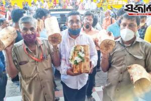 ଶ୍ରୀମନ୍ଦିରକୁ ୨ କୁଇଣ୍ଟାଲ ଚନ୍ଦନ କାଠ ଦେଲେ ଭକ୍ତ