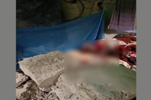 ଶୋଇଥିବା ବେଳେ ମା’ ଓ ଝିଅଙ୍କ ଉପରେ ଭୁଶୁଡ଼ି ପଡ଼ିଲା କାନ୍ଥ