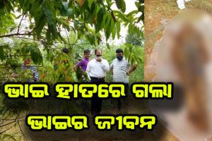 ଟଙ୍କା ପାଇଁ ବଡ ଭାଇକୁ ହତ୍ୟା କଲା ସାନ ଭାଇ