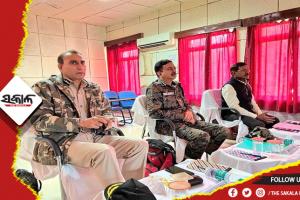 କୋରାପୁଟ ଗସ୍ତରେ ପୋଲିସ ଡିଜି ସୁନୀଲ ବଂଶଲ; ମାଓ ସ୍ଥିତିର ସମୀକ୍ଷା ସହ କୋଟିଆରେ ଶାନ୍ତିପୂର୍ଣ୍ଣ ନିର୍ବାଚନ ଉପରେ କଲେ ଆଲୋଚନା