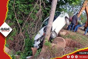 ଦାରିଂବାଡ଼ି ନିକଟ ଏନ୍ ଏଚ ୫୯ ର ଡ଼ାବୁଲୁମାହା ଘାଟିରେ ଦୁର୍ଘଟଣା