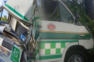 ଭାରସାମ୍ୟ ହରାଇ ଗଛରେ ପିଟିହେଲା ୧୦୮ ଆମ୍ବୁଲାନ୍ସ; ରୋଗୀ ସହ ହେଲ୍ପର ମୃତ, ୪ ଆହତ