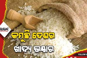 କମୁଛି ଦେଶର ଖାଦ୍ୟ ଭଣ୍ଡାର: ଦେଶରେ ଚଳିତ ବର୍ଷ ୬୭ ଲକ୍ଷ ଟନ୍‌‌ କମ୍‌‌ ଚାଉଳ ଉତ୍ପାଦନ ଆଶଙ୍କା