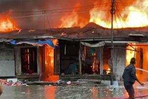 ଅରୁଣାଚଳ ପ୍ରଦେଶର ଇଟାନଗରରେ ଭୟାବହ ଅଗ୍ନିକାଣ୍ଡ; ଜଳିପୋଡ଼ି ପାଉଁଶ ହୋଇଗଲା ୭୦୦ ଦୋକାନ