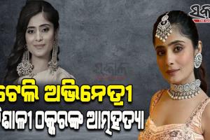 ଲୋକପ୍ରିୟ ଟେଲି ଅଭିନେତ୍ରୀ ବୈଶାଳୀ ଠକ୍କରଙ୍କ ଆତ୍ମହତ୍ୟା, ନିଜ ବାସଭବନରୁ ଝୁଲନ୍ତା ଅବସ୍ଥାରେ ମୃତଦେହ ଉଦ୍ଧାର