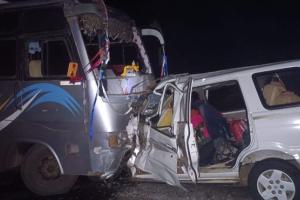 ମଧ୍ୟପ୍ରଦେଶର ବେତୁଲ୍‌ରେ ମର୍ମନ୍ତୁଦ ସଡକ ଦୁର୍ଘଟଣା: ବସ୍ ଓ ଟ୍ରାଭେରା ମଧ୍ୟରେ ମୁହାଁମୁହିଁ ଧକ୍କା, ୧୧ ମୃତ