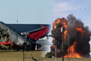 ଏୟାର ସୋ’ ବେଳେ ମଝି ଆକାଶରେ ଧକ୍କା ହେଲା ୨ ସାମରିକ ବିମାନ, ୬ ମୃତ