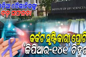 କର୍କଟ ନିରାକରଣ କ୍ଷେତ୍ରରେ ଓଡ଼ିଆ ବୈଜ୍ଞାନିକଙ୍କୁ ବଡ଼ ସଫଳତା; ଚିହ୍ନଟ ହେଲା କର୍କଟ ସୃଷ୍ଟିକାରୀ ପ୍ରୋଟିନ ‘ଜିପିଆର-୧୪୧’