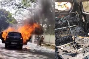 ପ୍ରସବ ଯନ୍ତ୍ରଣା ହେବାରୁ ହସ୍ପିଟାଲ ଯାଉଥିଲେ, ଅଧା ବାଟରେ କାର୍‌ରେ ନିଆଁଲାଗି ଚାଲିଗଲା ଦମ୍ପତ୍ତିଙ୍କ ଜୀବନ